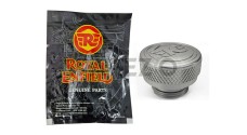 Royal Enfield Interceptor 650 Machined Oil Filler Cap Silver - SPAREZO